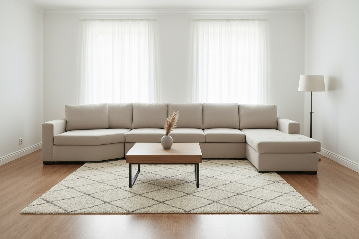 北欧简约风客厅