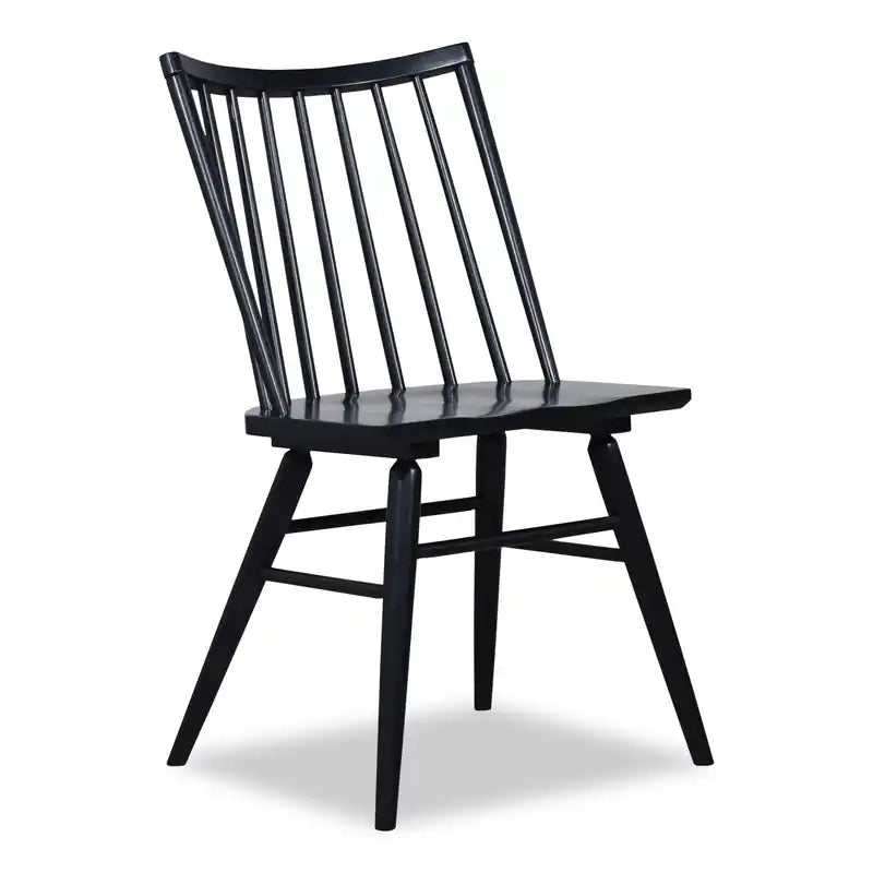 Astro Dining Chair with Curved Spindle-Back