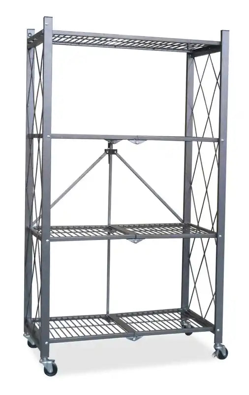 Tygerclaw 4 Shelf Foldable Storage Unit Stoage Shelf