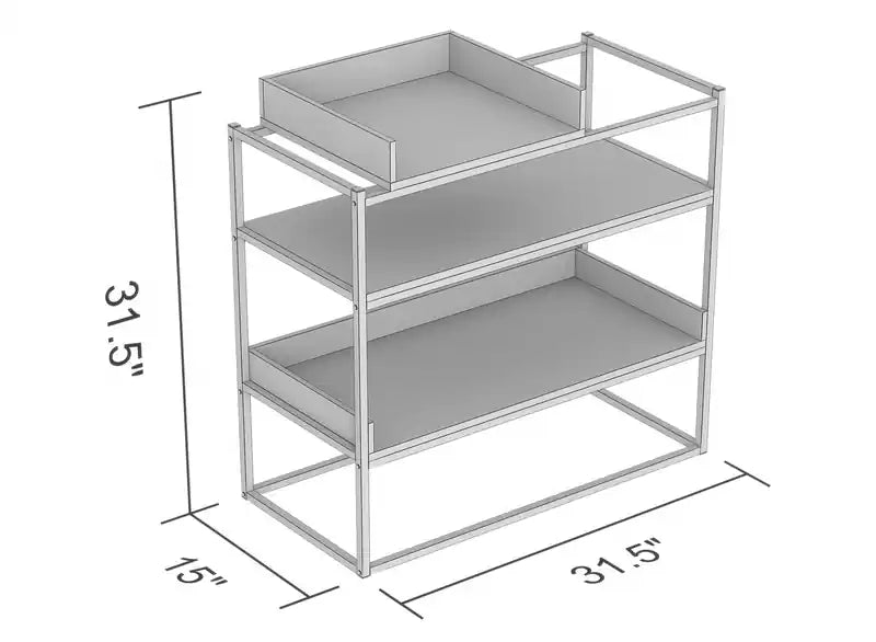 32 Console Table With Storage Shelf Brown Reclaimed Wood Black Metal