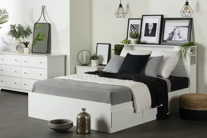 Vito 6-drawer Dresser - Pure White