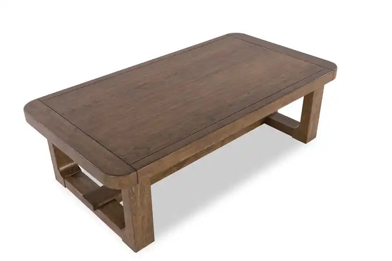 Gideon 56 Solid Wood Country-Style Coffee Table