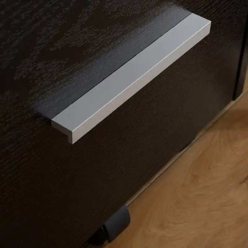 3-Drawer Mobile Office Filing Cabinet, Lockable Wheels, Letter/Legal Size Storage